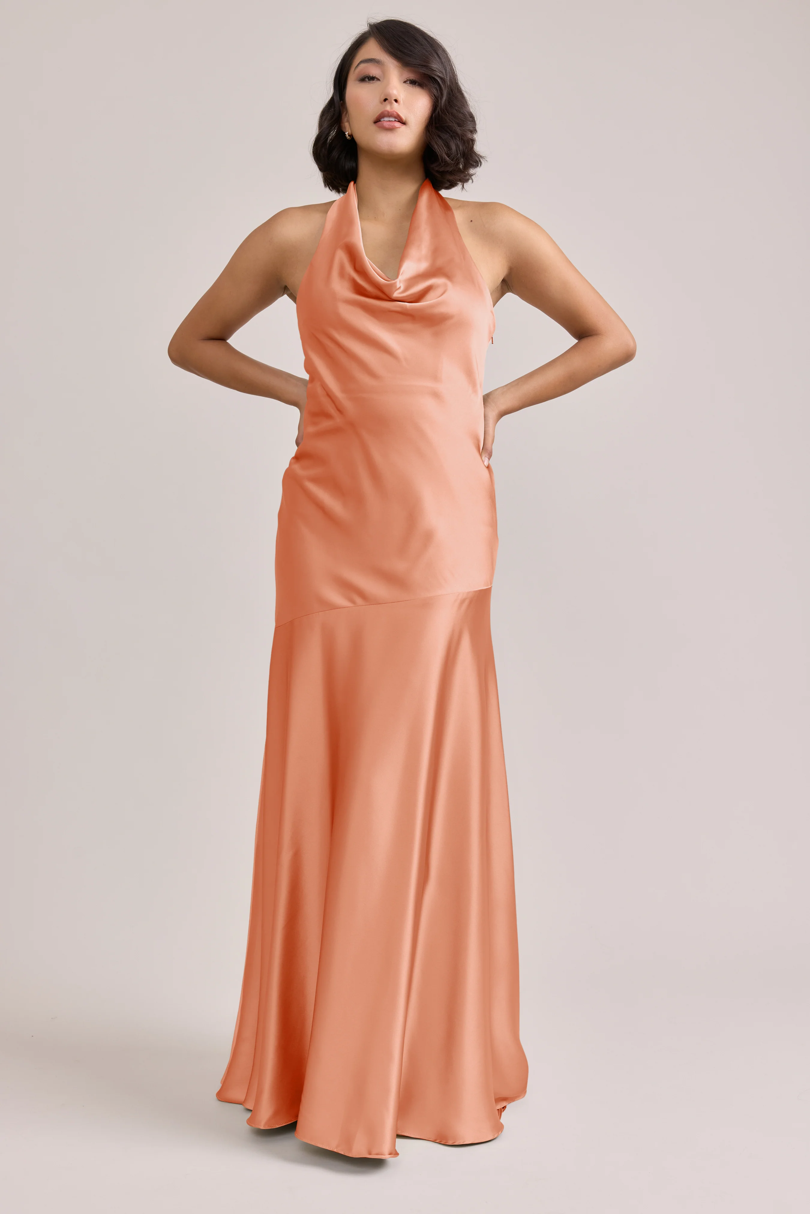Amaya Satin Dress | Made To Order - Image 143