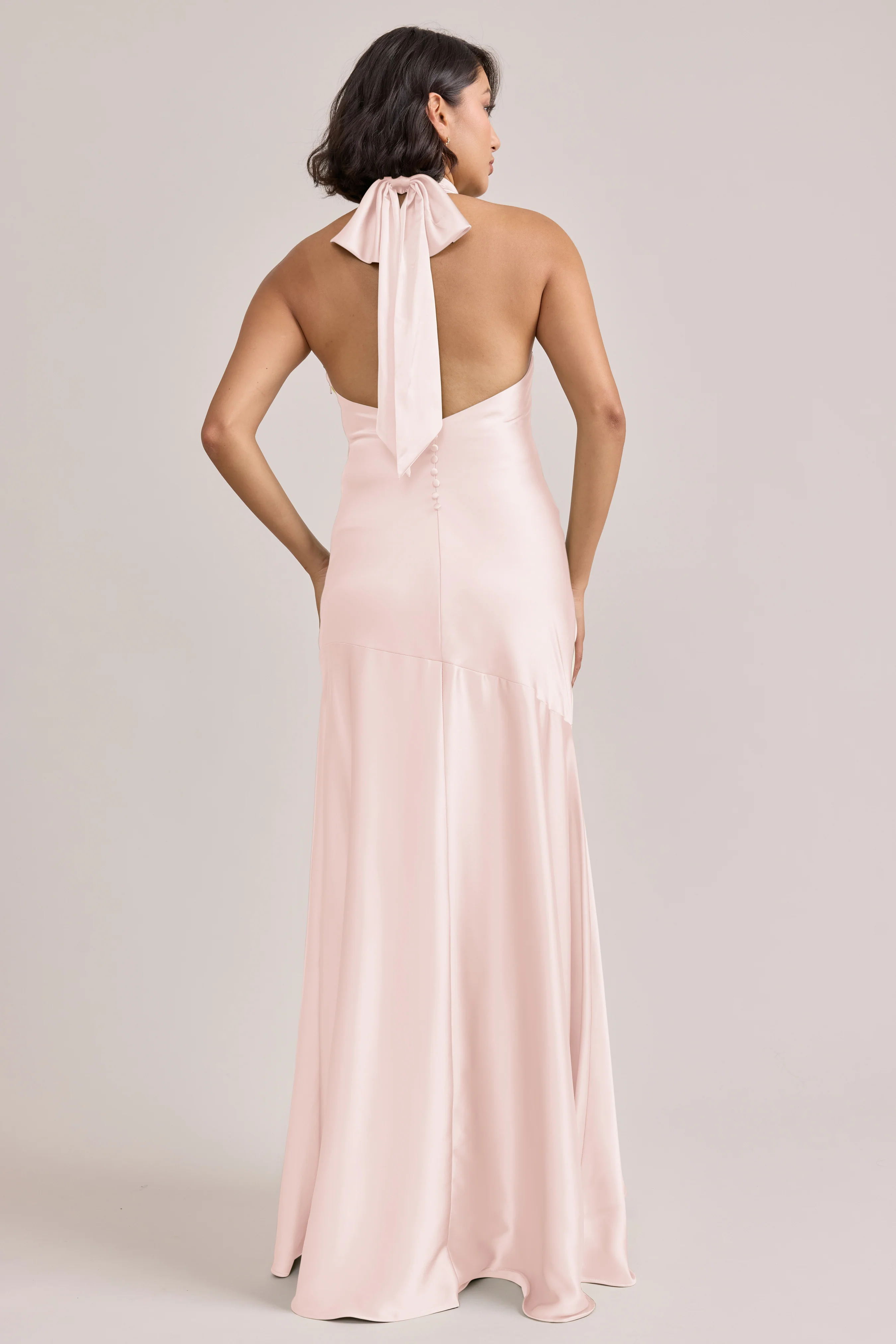 Amaya Satin Dress | Made To Order - Image 17