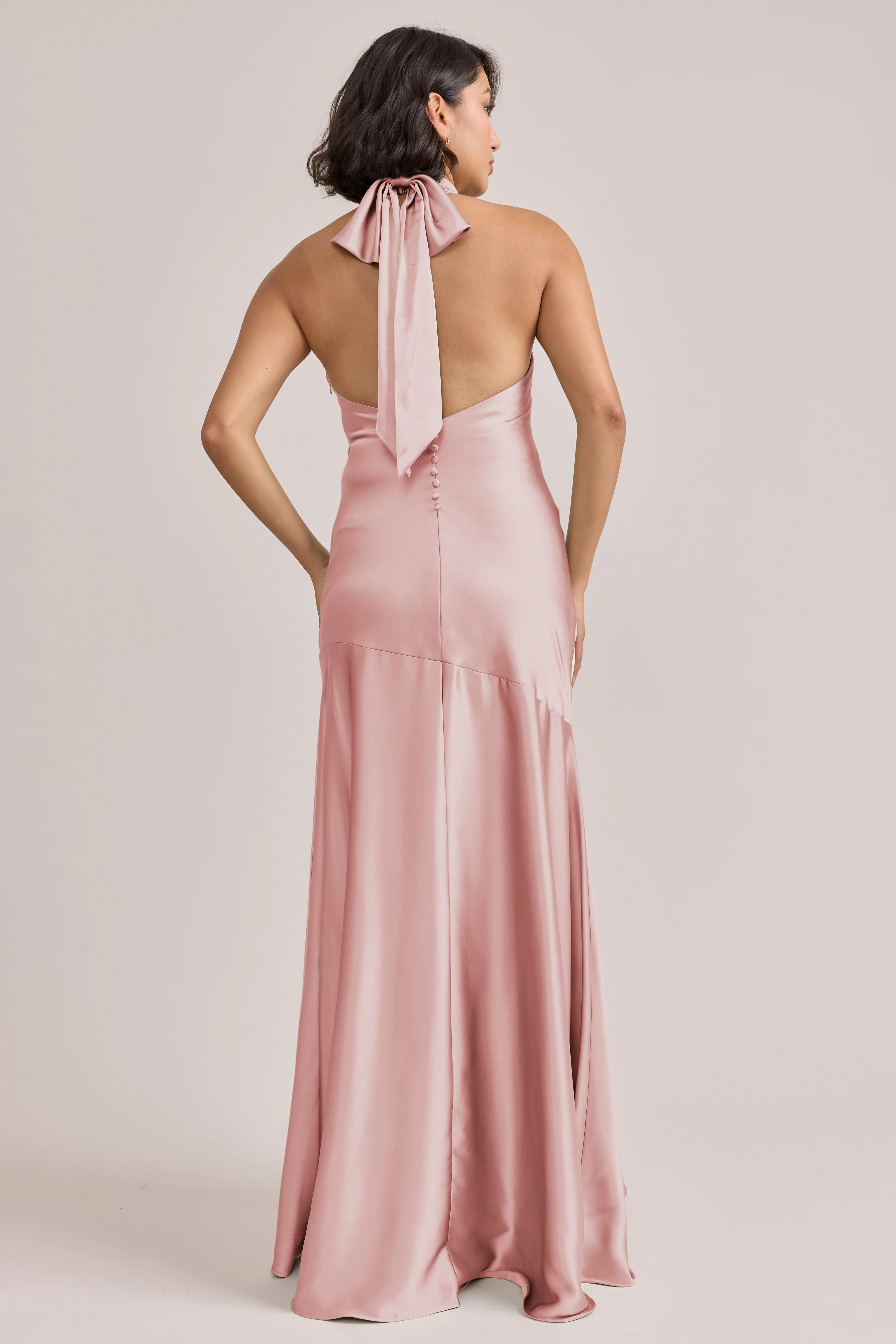 Amaya Satin Dress | Made To Order - Image 19