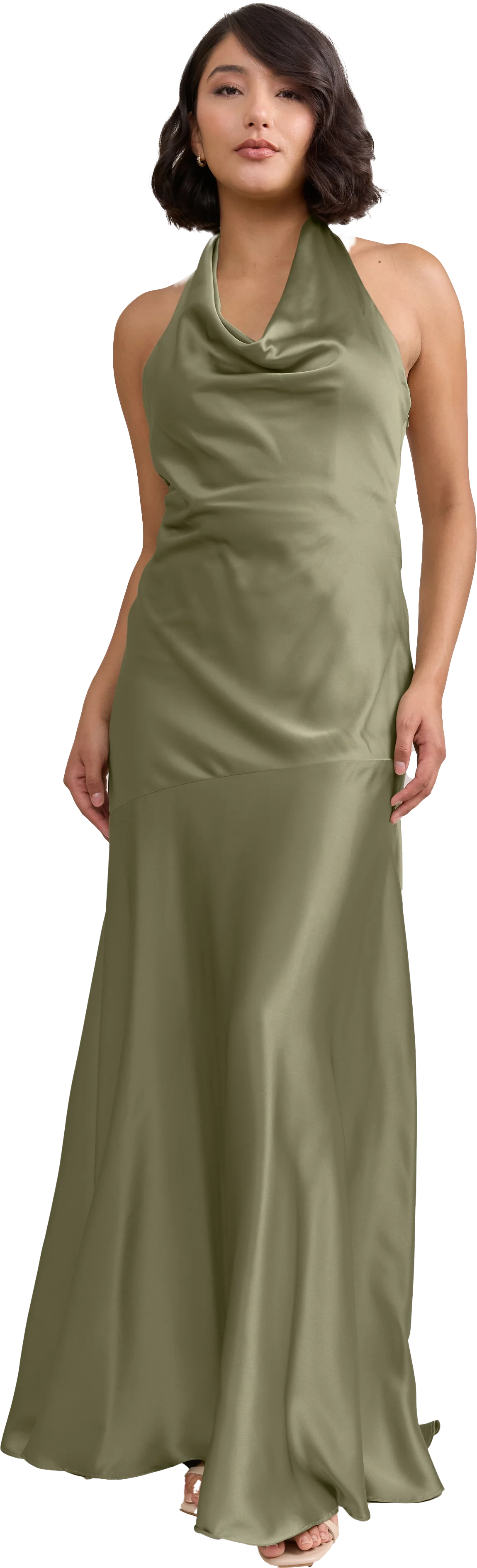 Amaya Satin Dress | Made To Order - Image 200