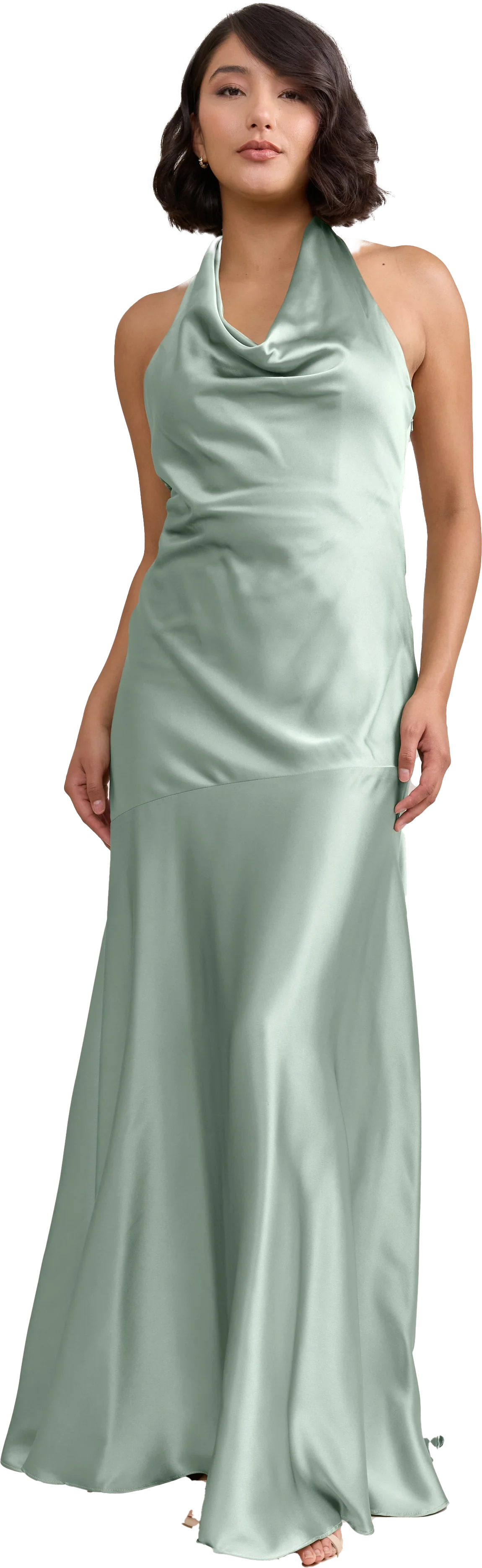 Amaya Satin Dress | Made To Order - Image 210