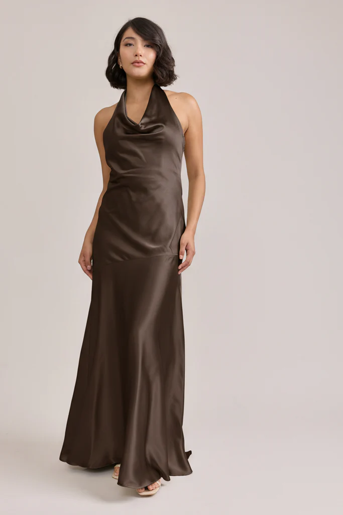 Amaya Satin Dress | Made To Order - Image 214