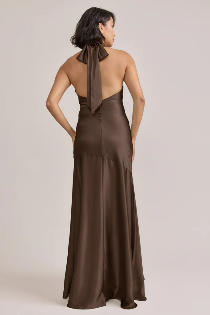 Amaya Satin Dress | Made To Order - Image 216