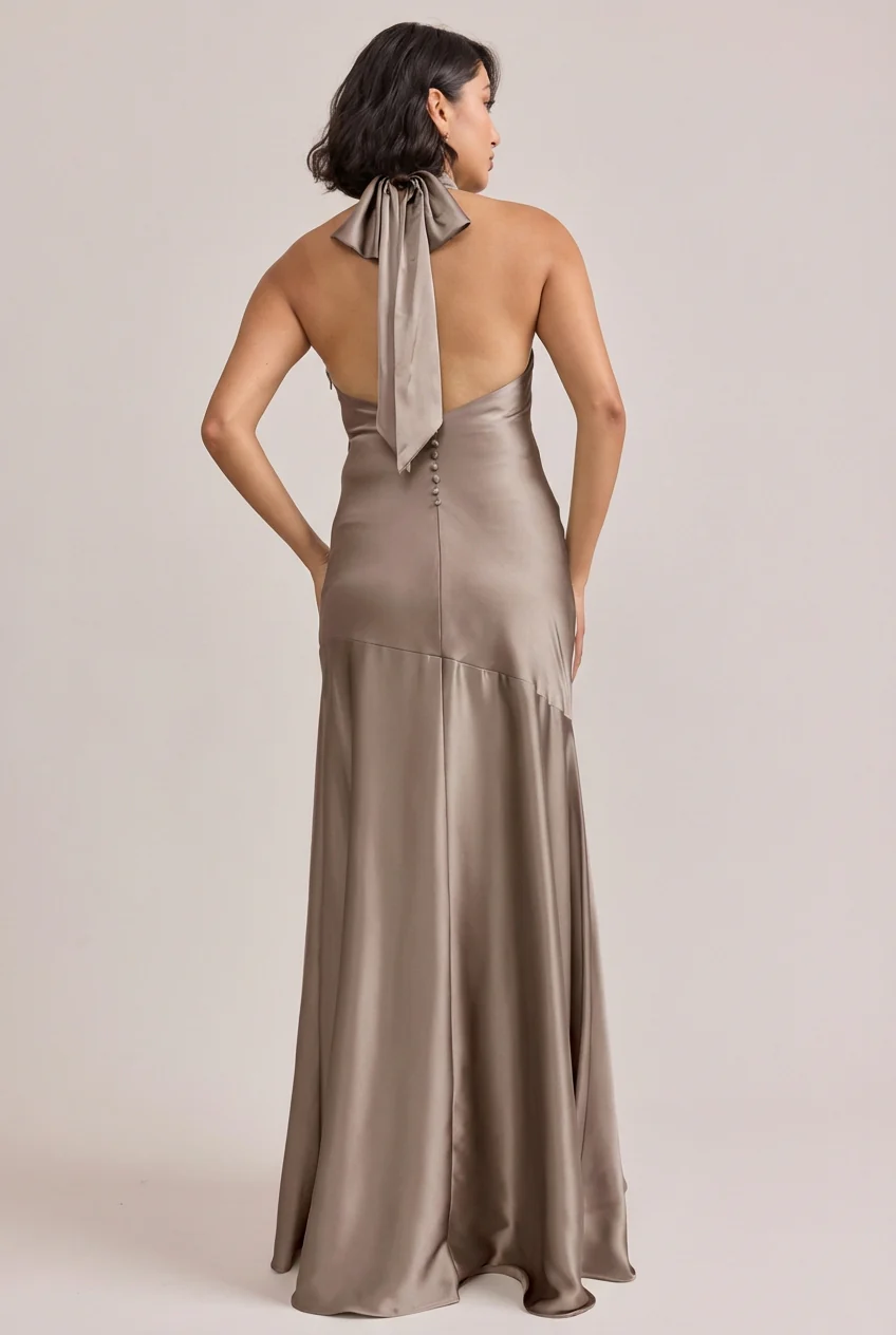Amaya Satin Dress | Made To Order - Image 217