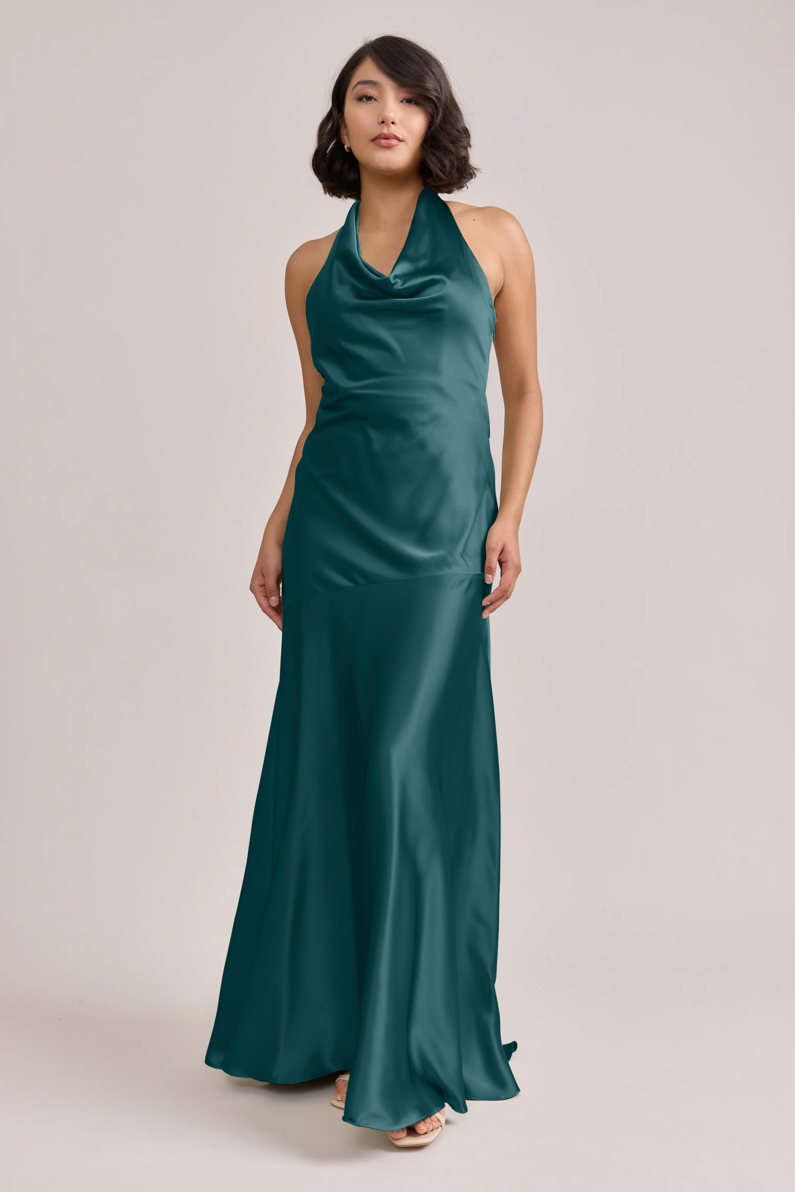 Amaya Satin Dress | Made To Order - Image 27