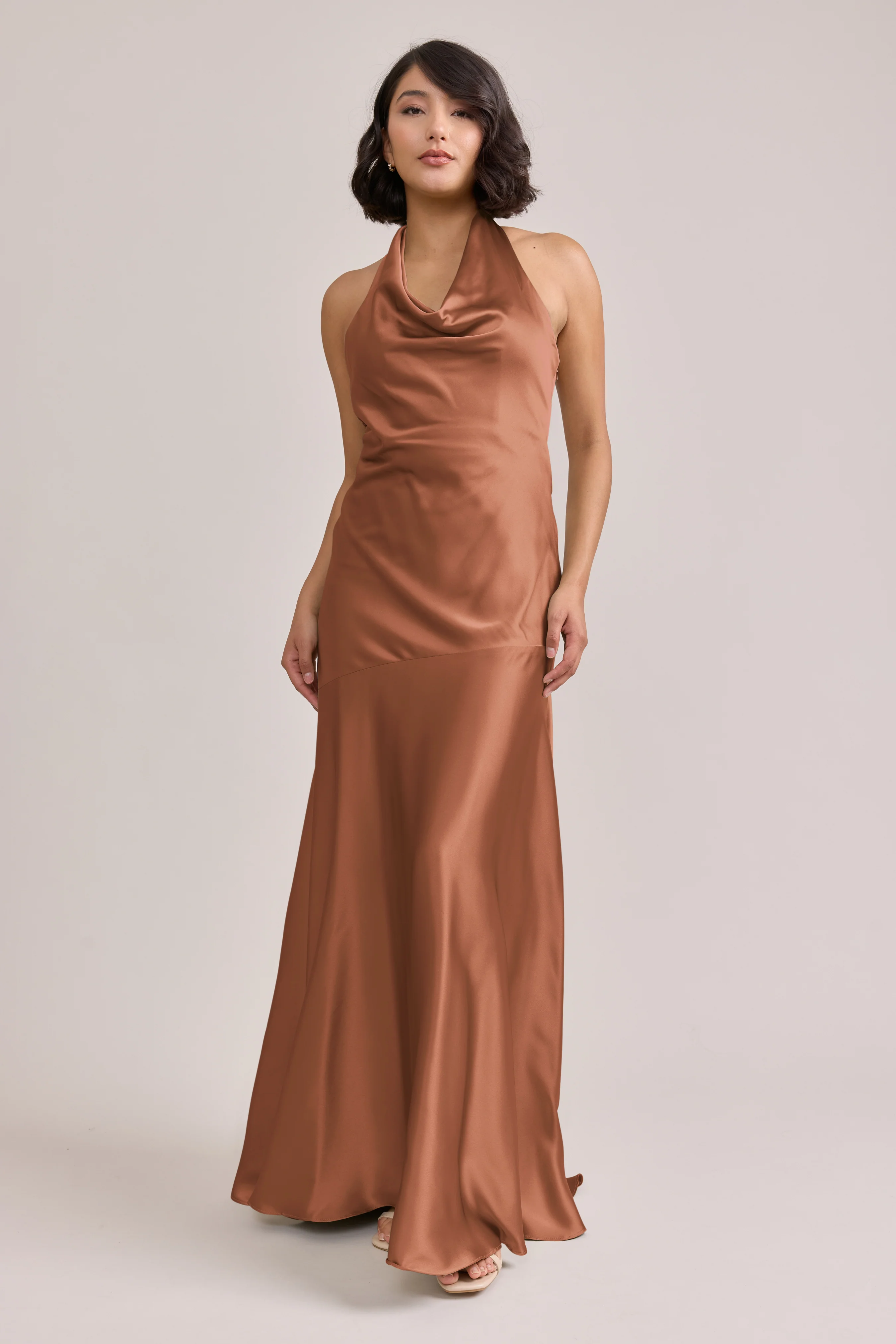 Amaya Satin Dress | Made To Order - Image 32