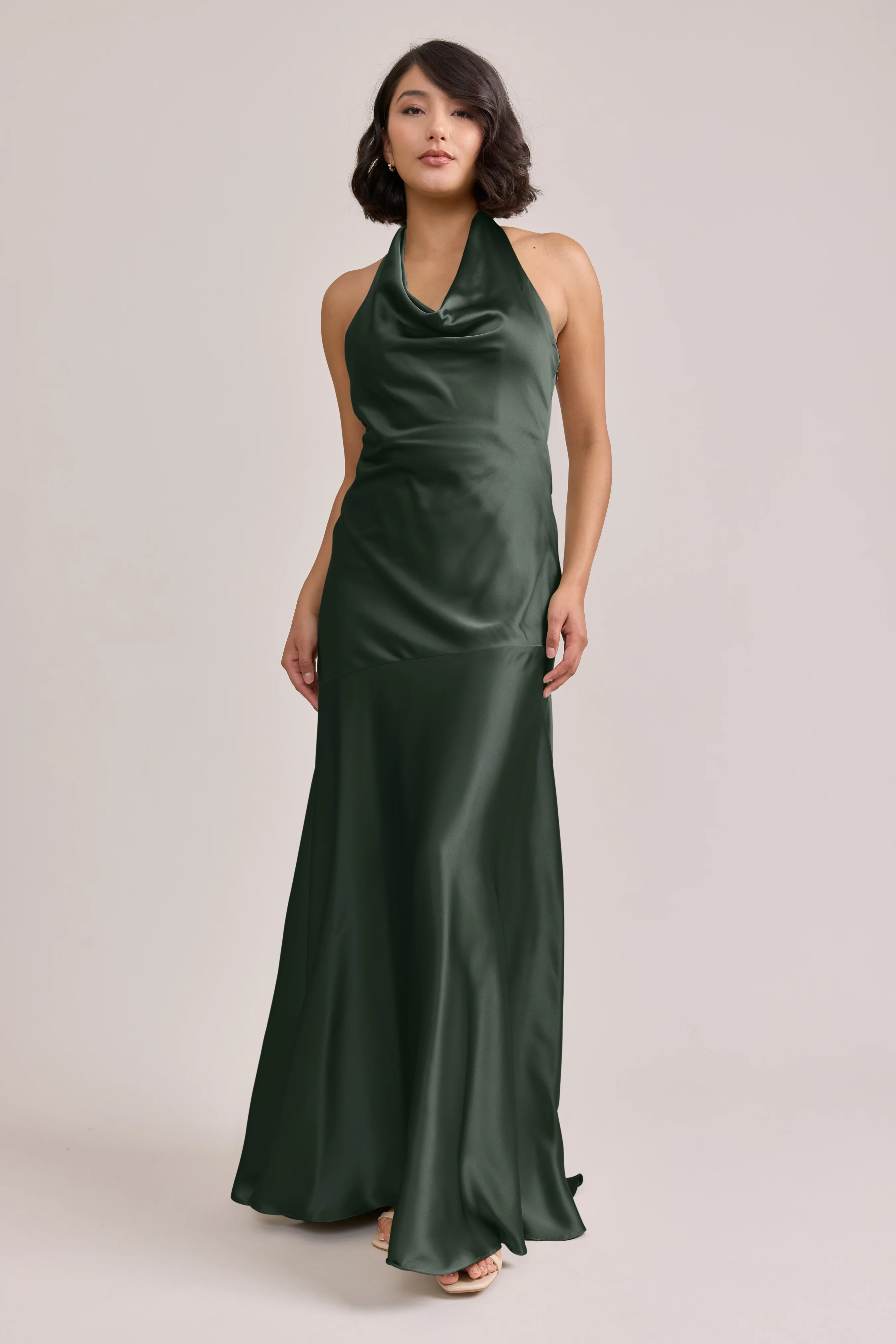 Amaya Satin Dress | Made To Order - Image 33