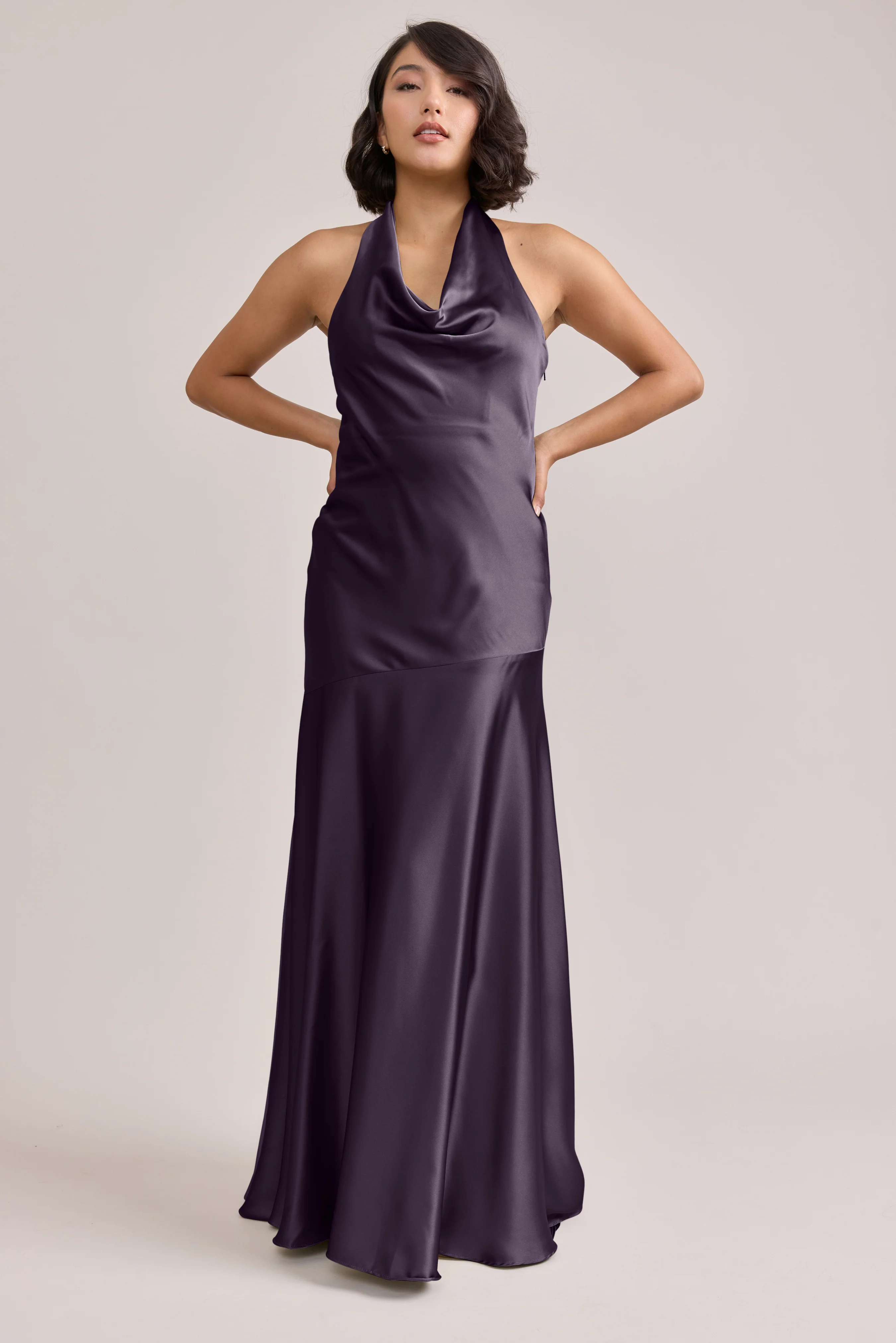 Amaya Satin Dress | Made To Order - Image 43