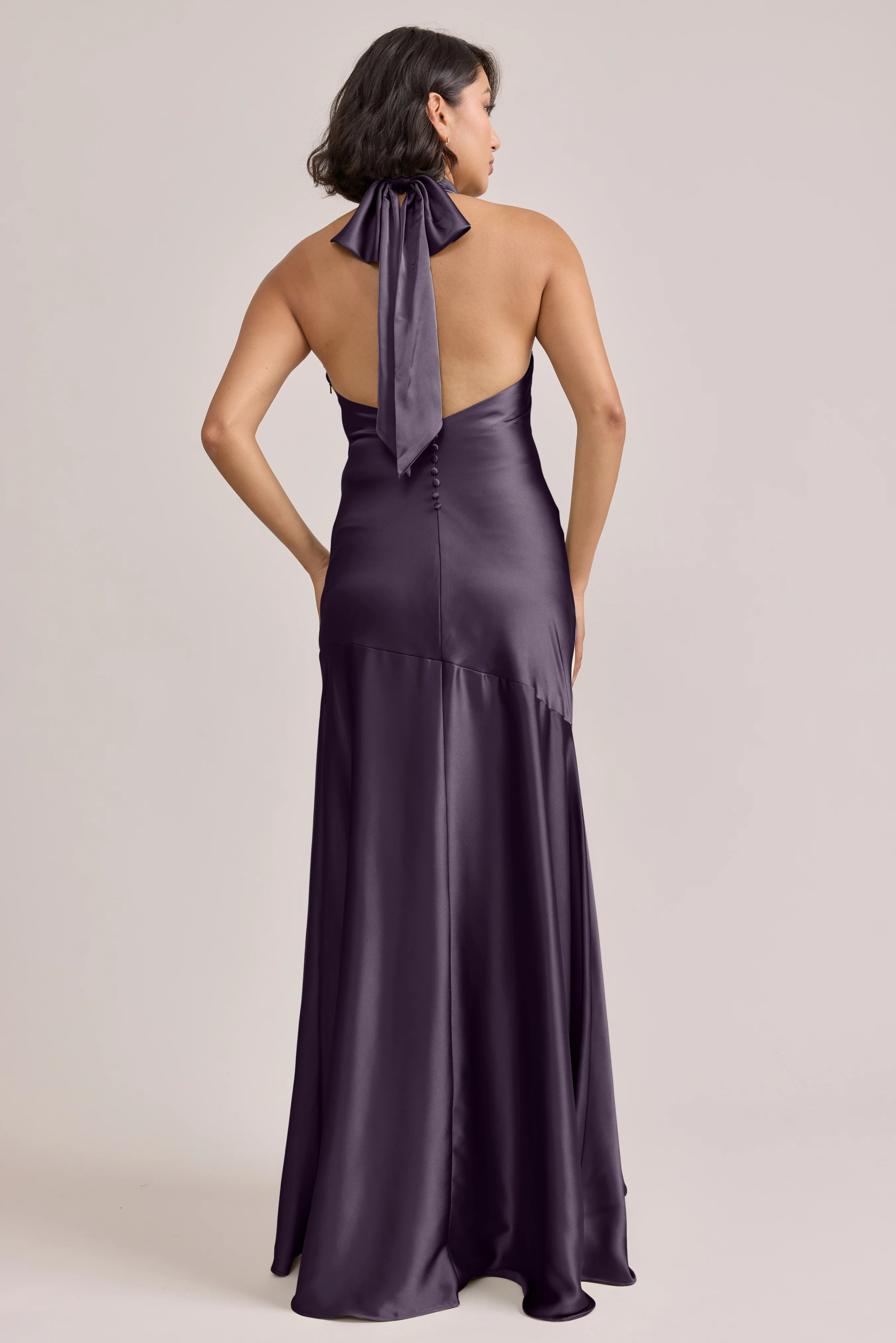 Amaya Satin Dress | Made To Order - Image 44