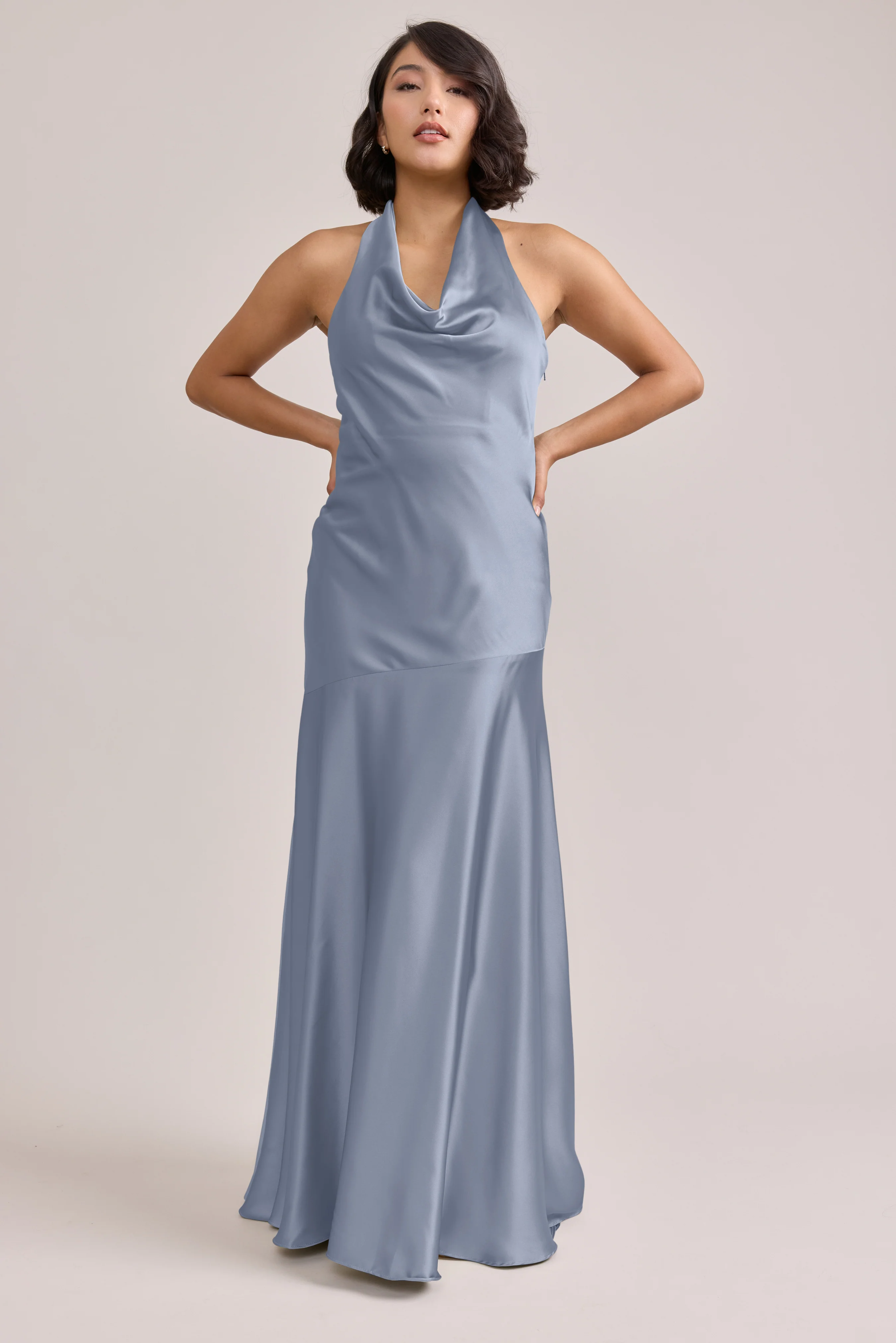 Amaya Satin Dress | Made To Order - Image 52