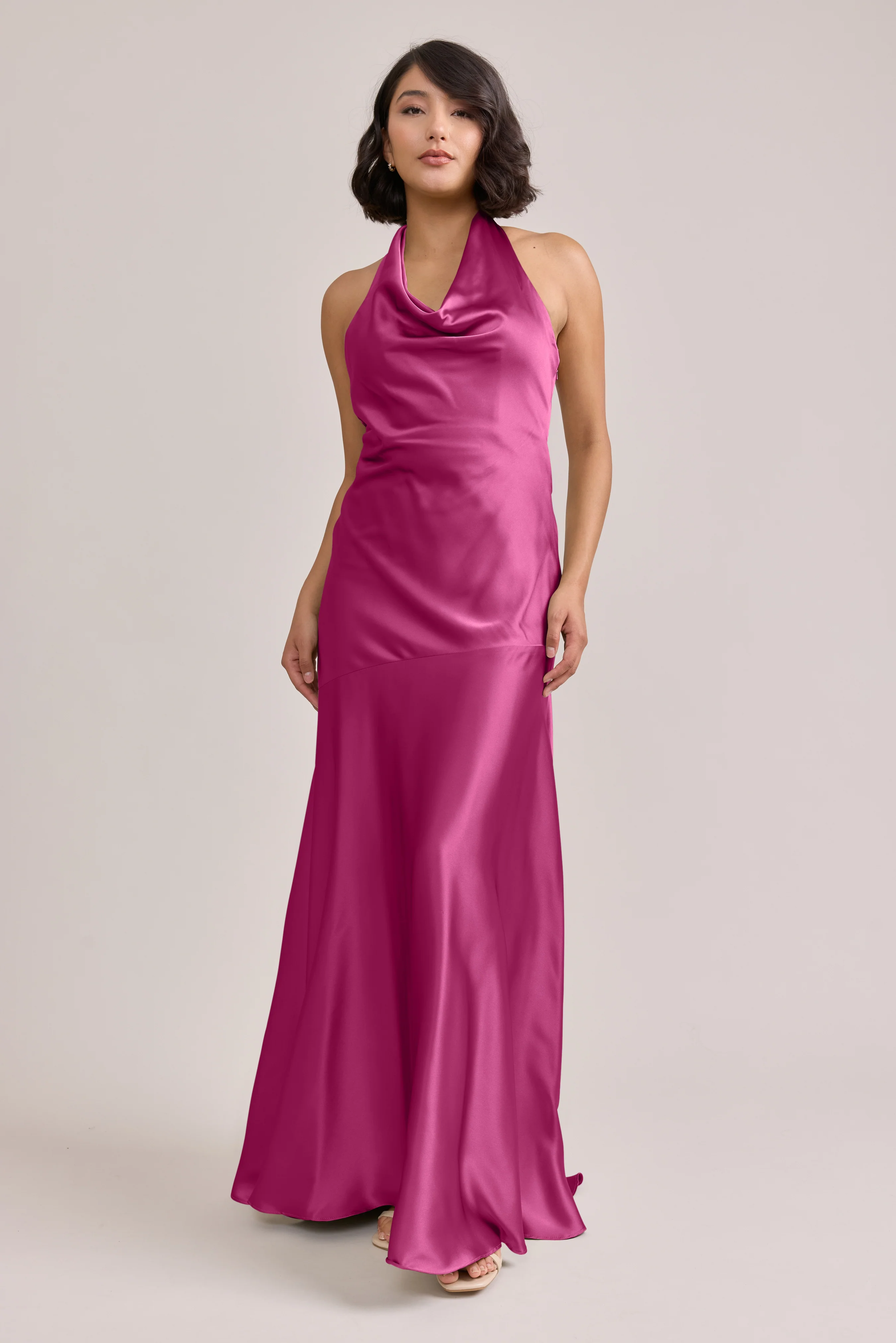 Amaya Satin Dress | Made To Order - Image 54