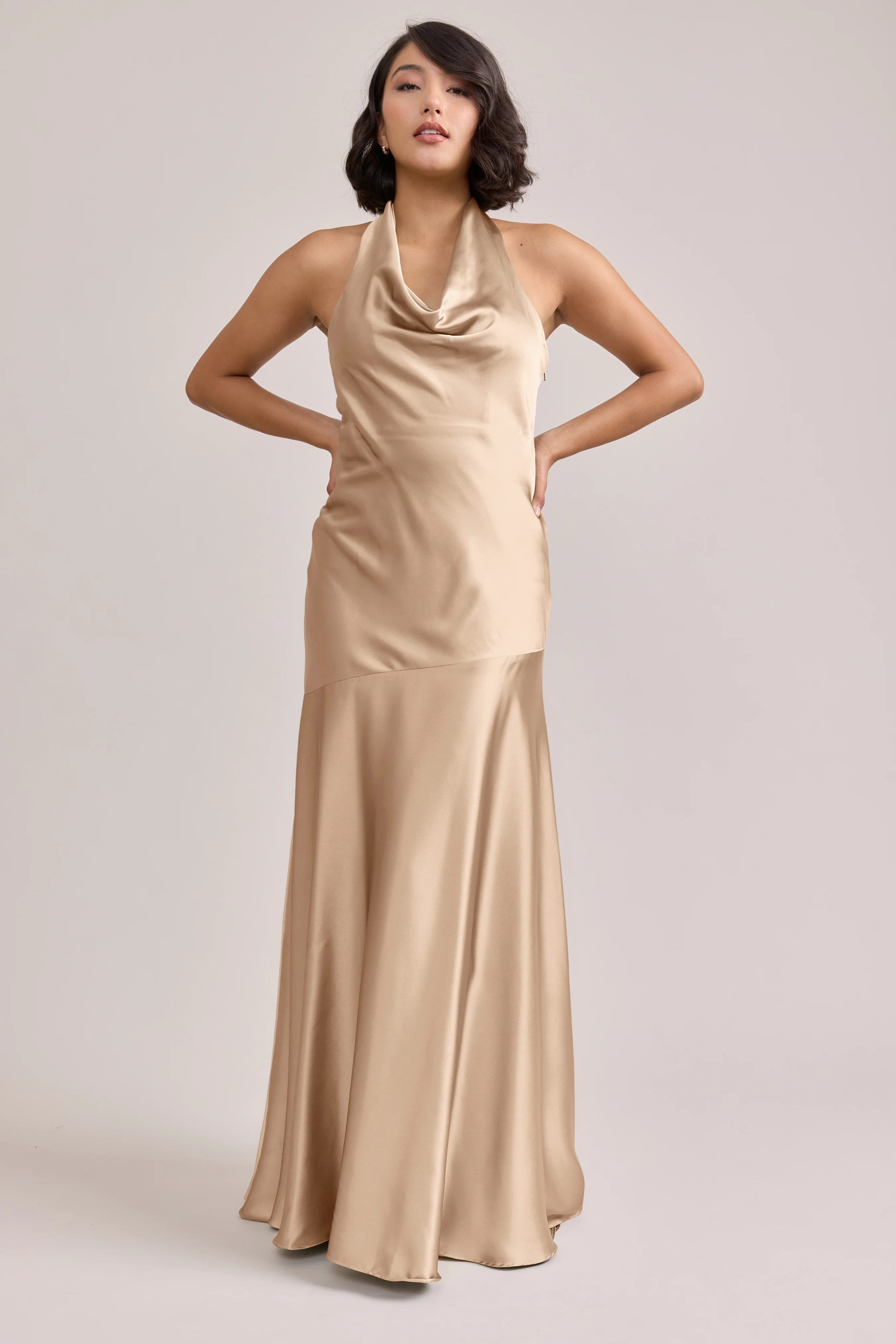 Amaya Satin Dress | Made To Order - Image 62
