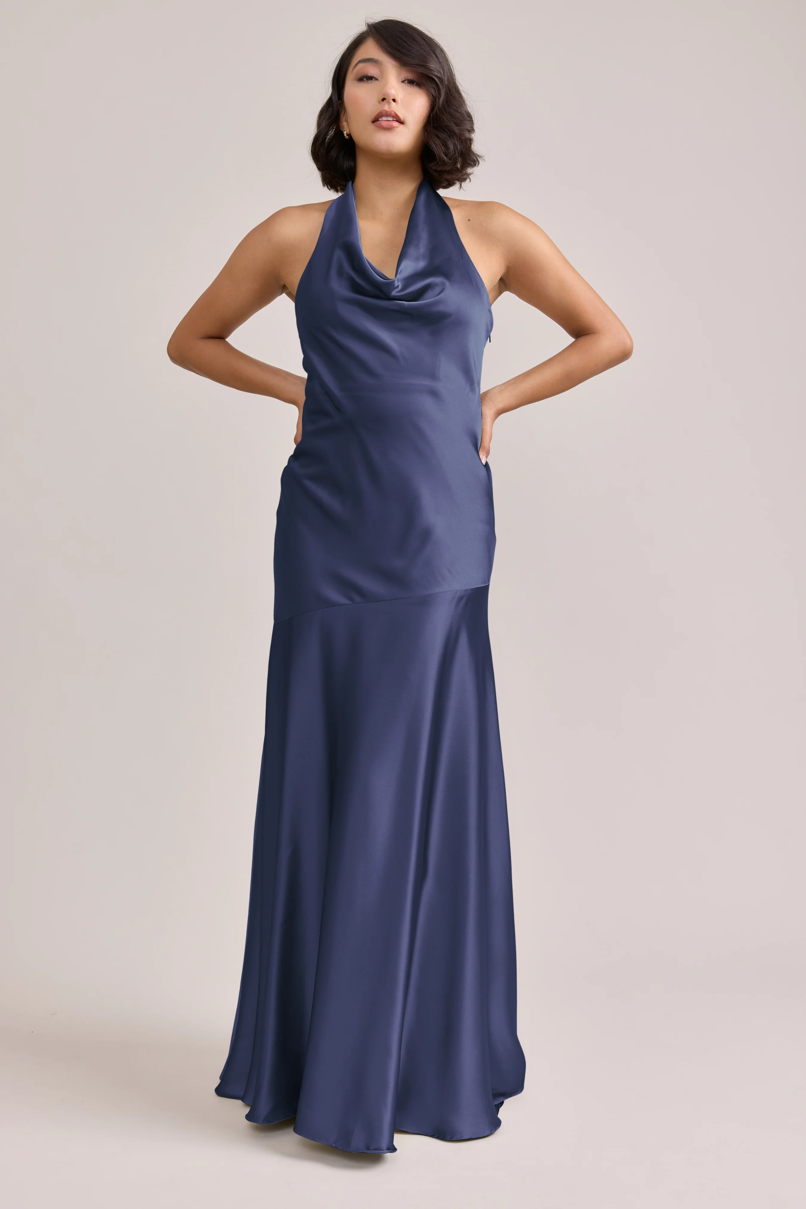 Amaya Satin Dress | Made To Order - Image 68