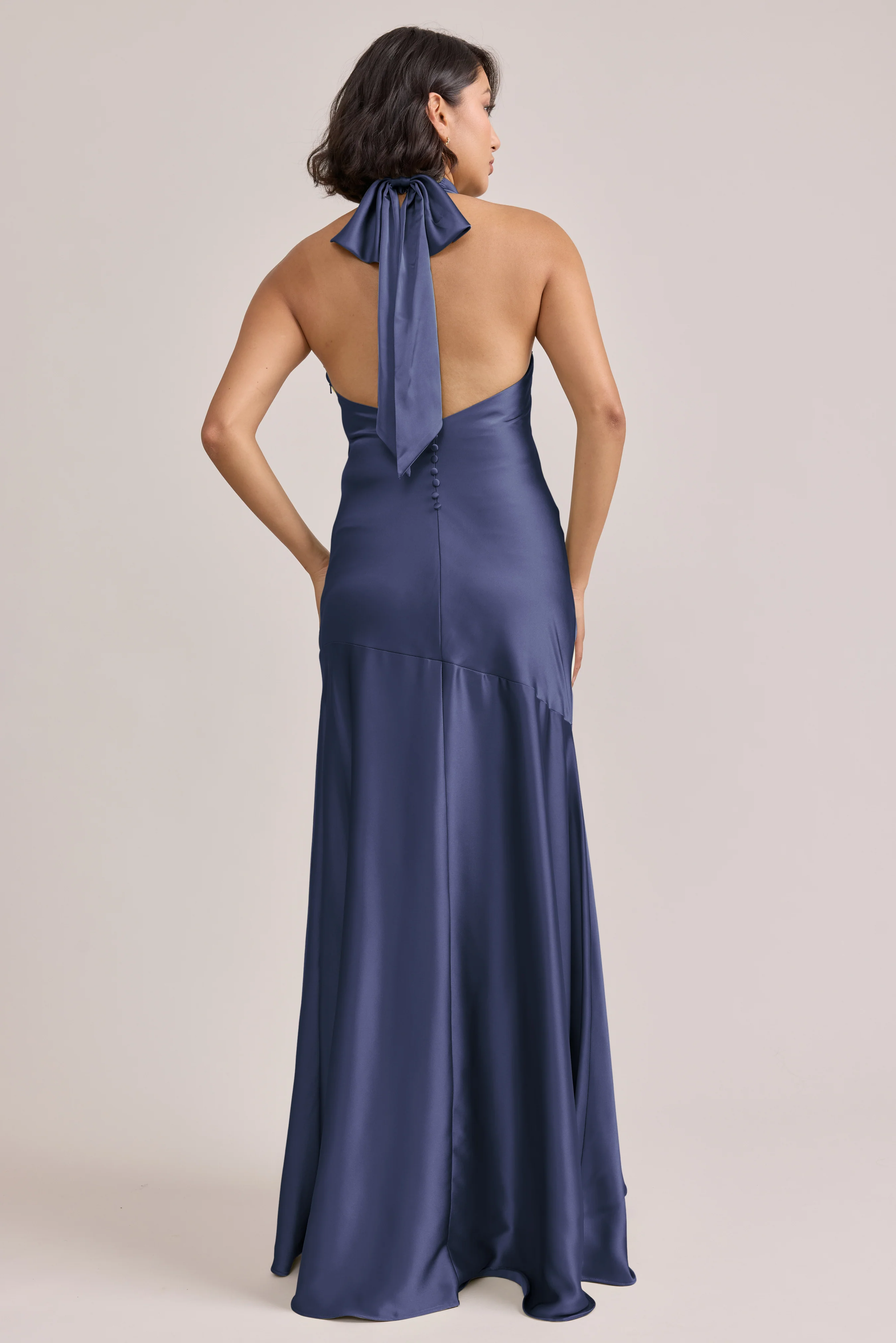 Amaya Satin Dress | Made To Order - Image 69