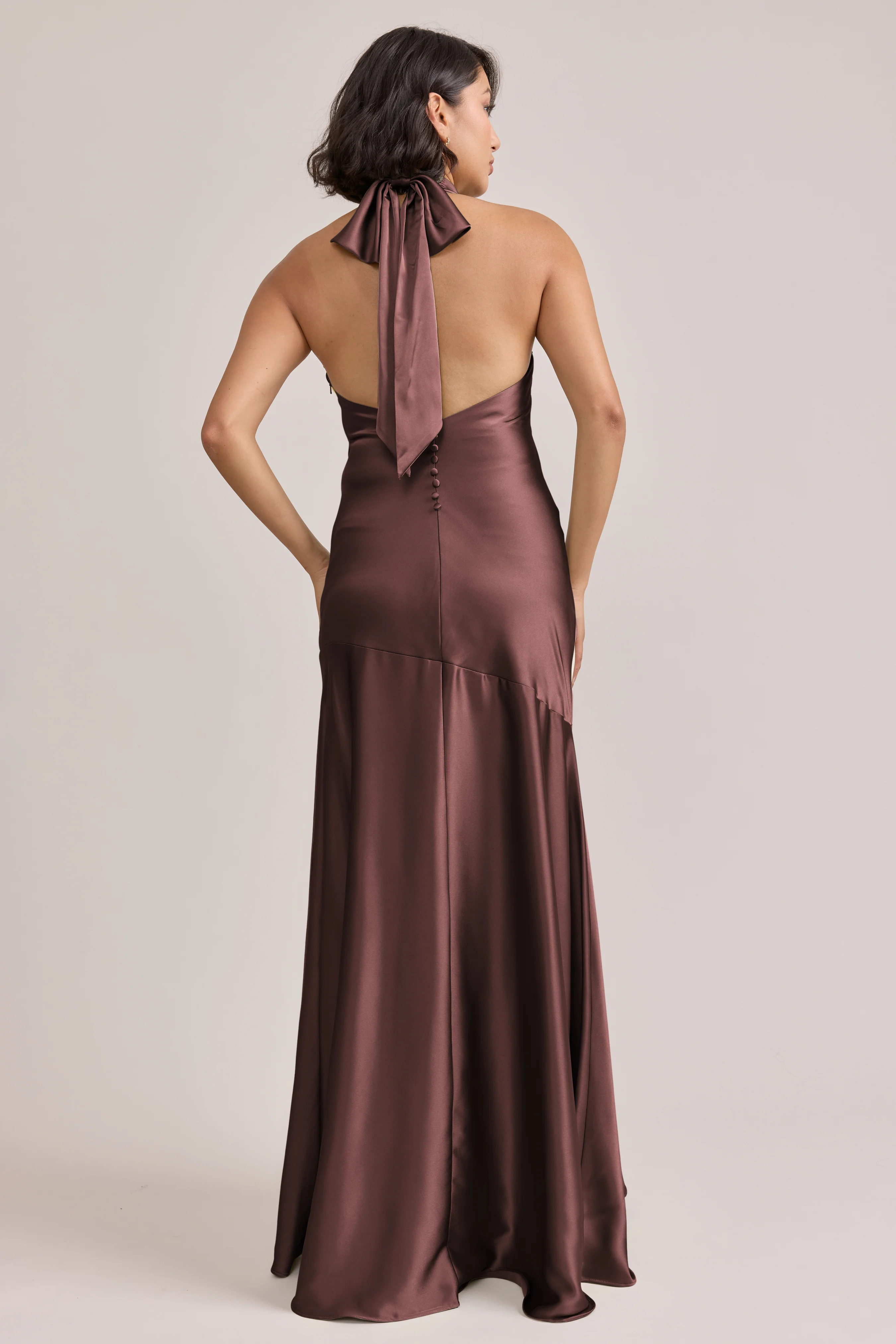 Amaya Satin Dress | Made To Order - Image 81