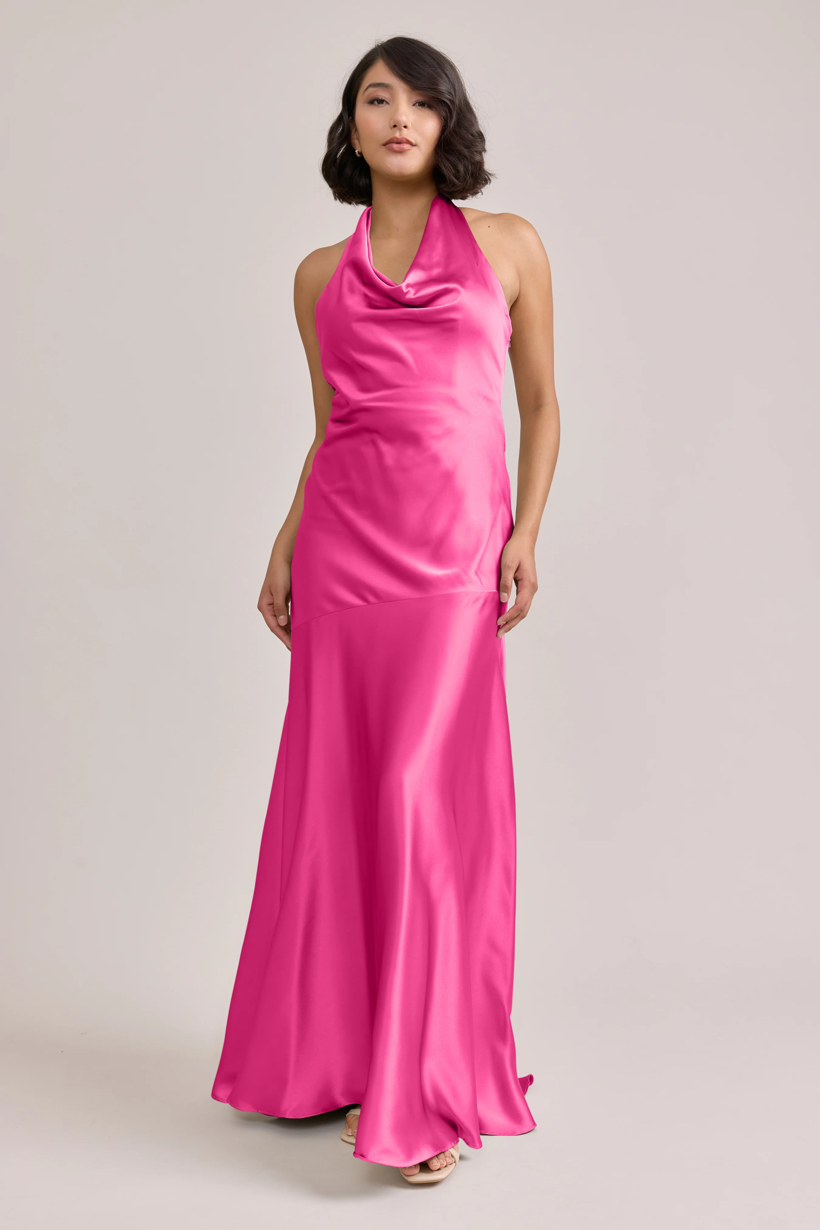 Amaya Satin Dress | Made To Order - Image 82