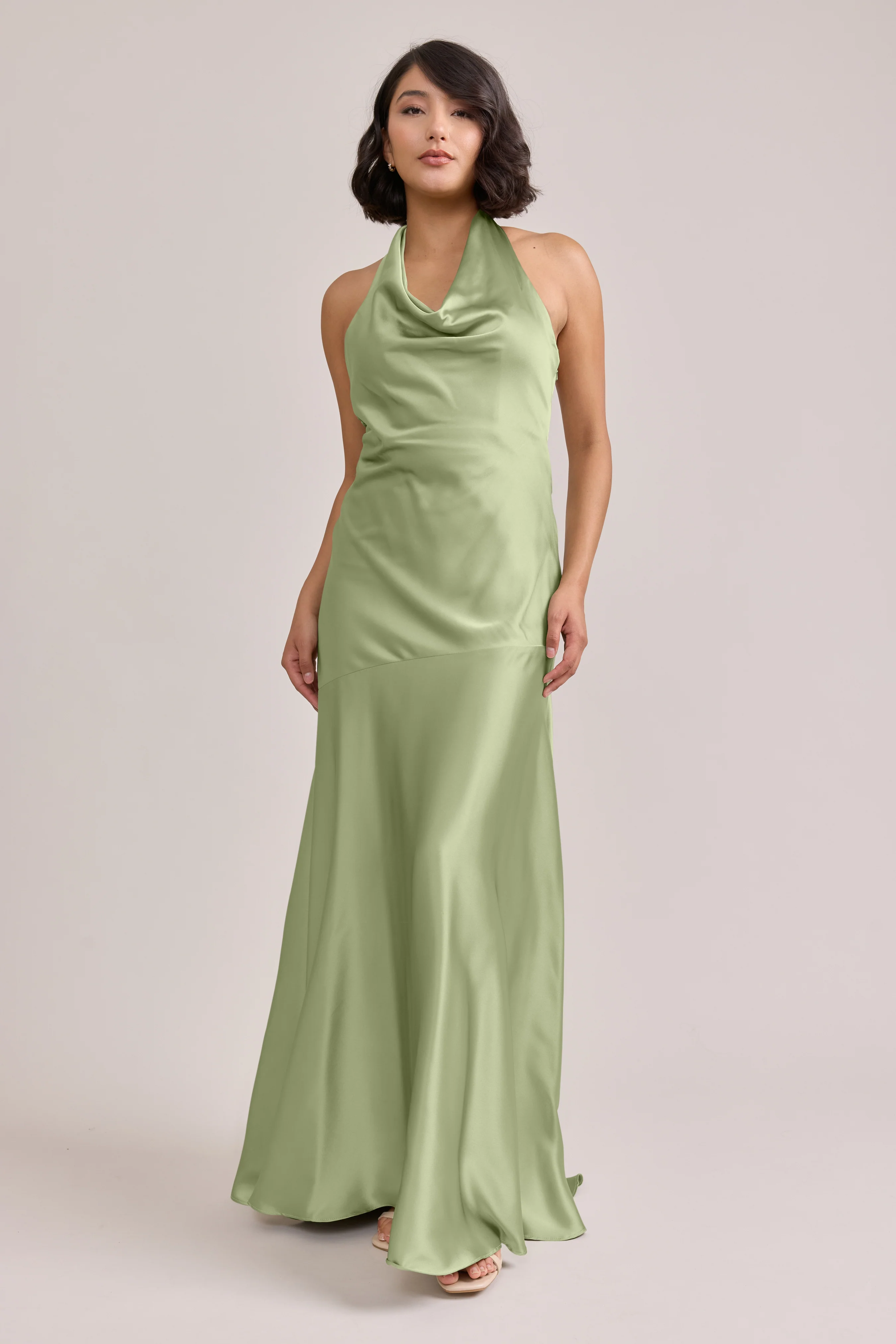 Amaya Satin Dress | Made To Order - Image 85