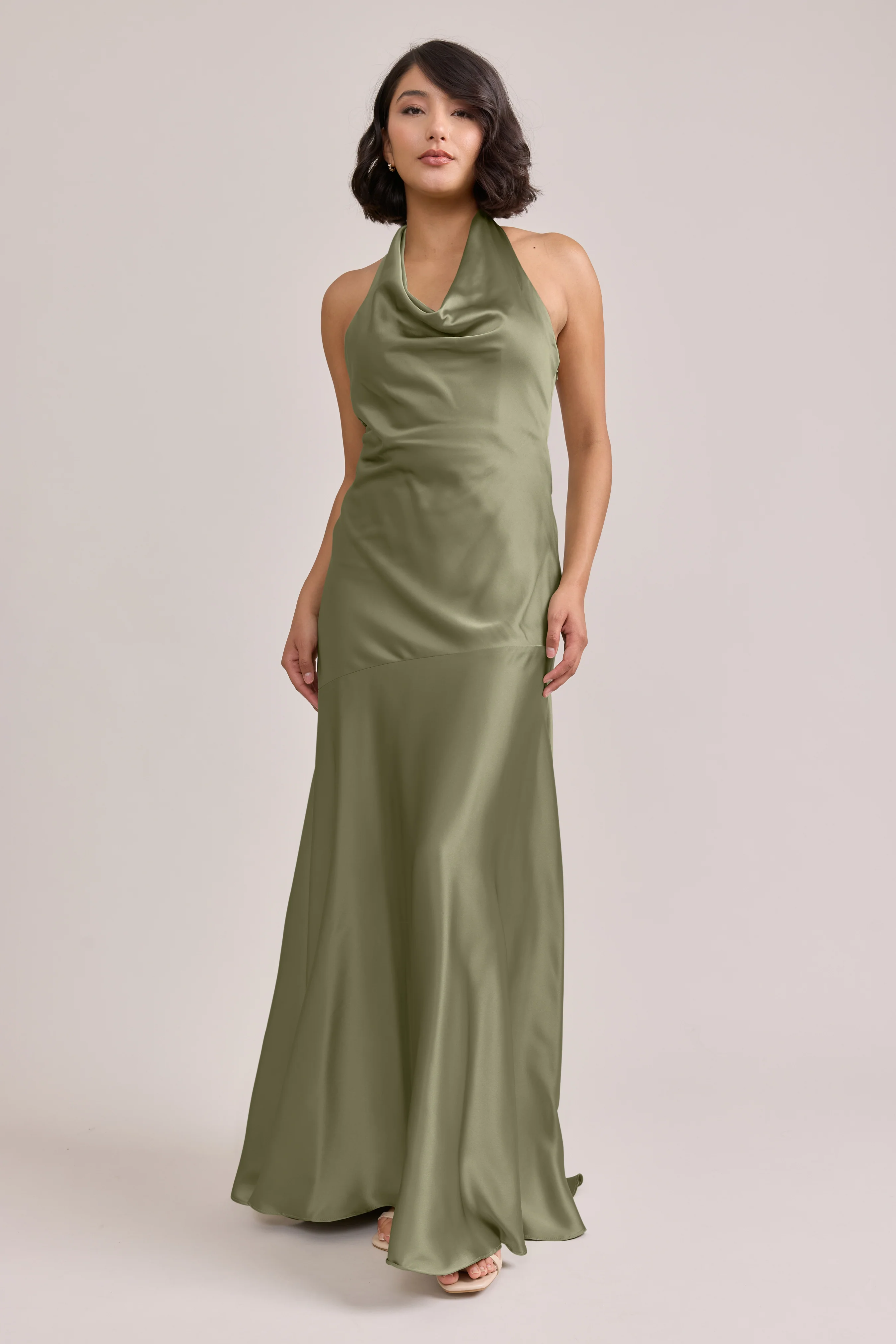 Amaya Satin Dress | Made To Order - Image 91