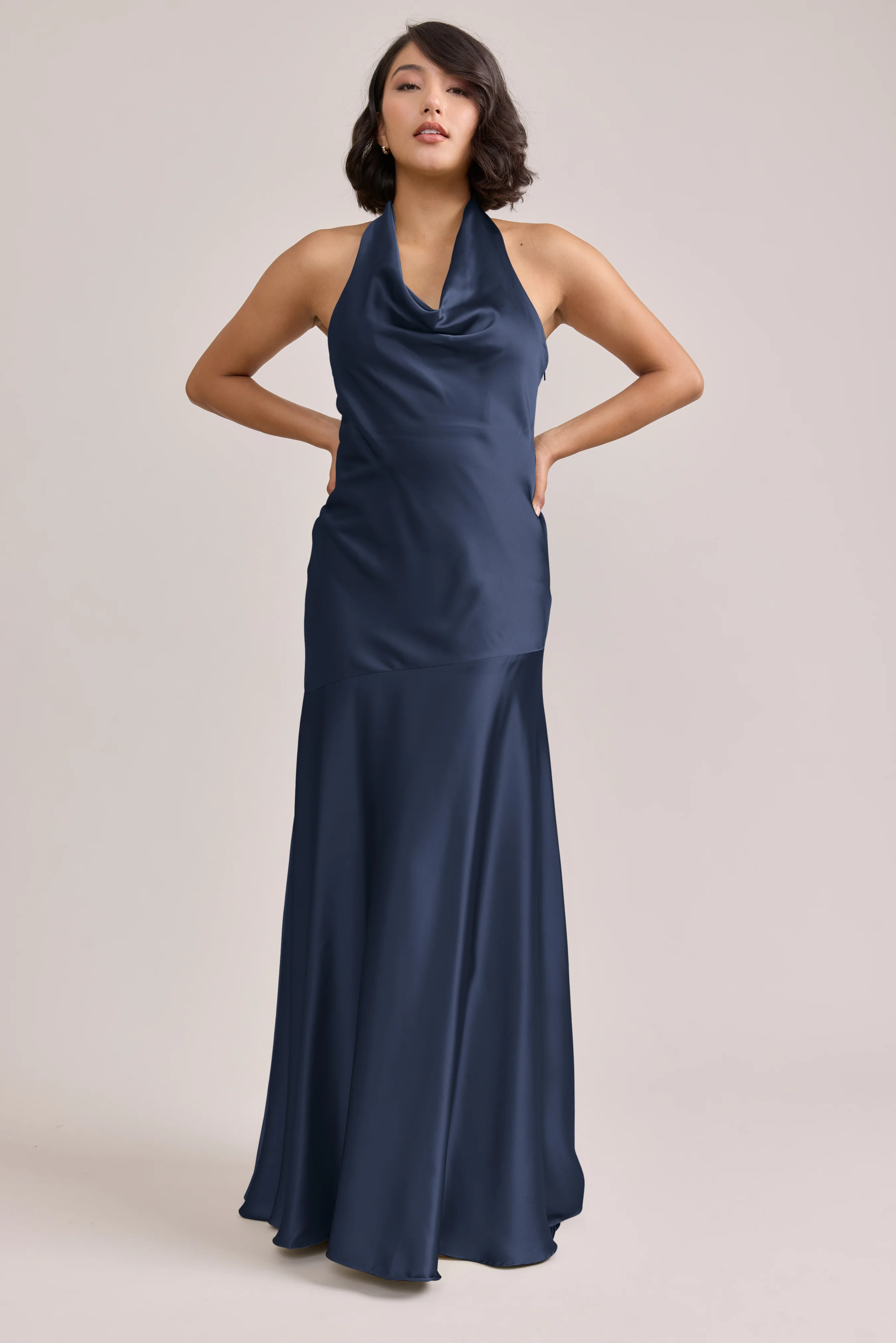 Amaya Satin Dress | Made To Order - Image 95