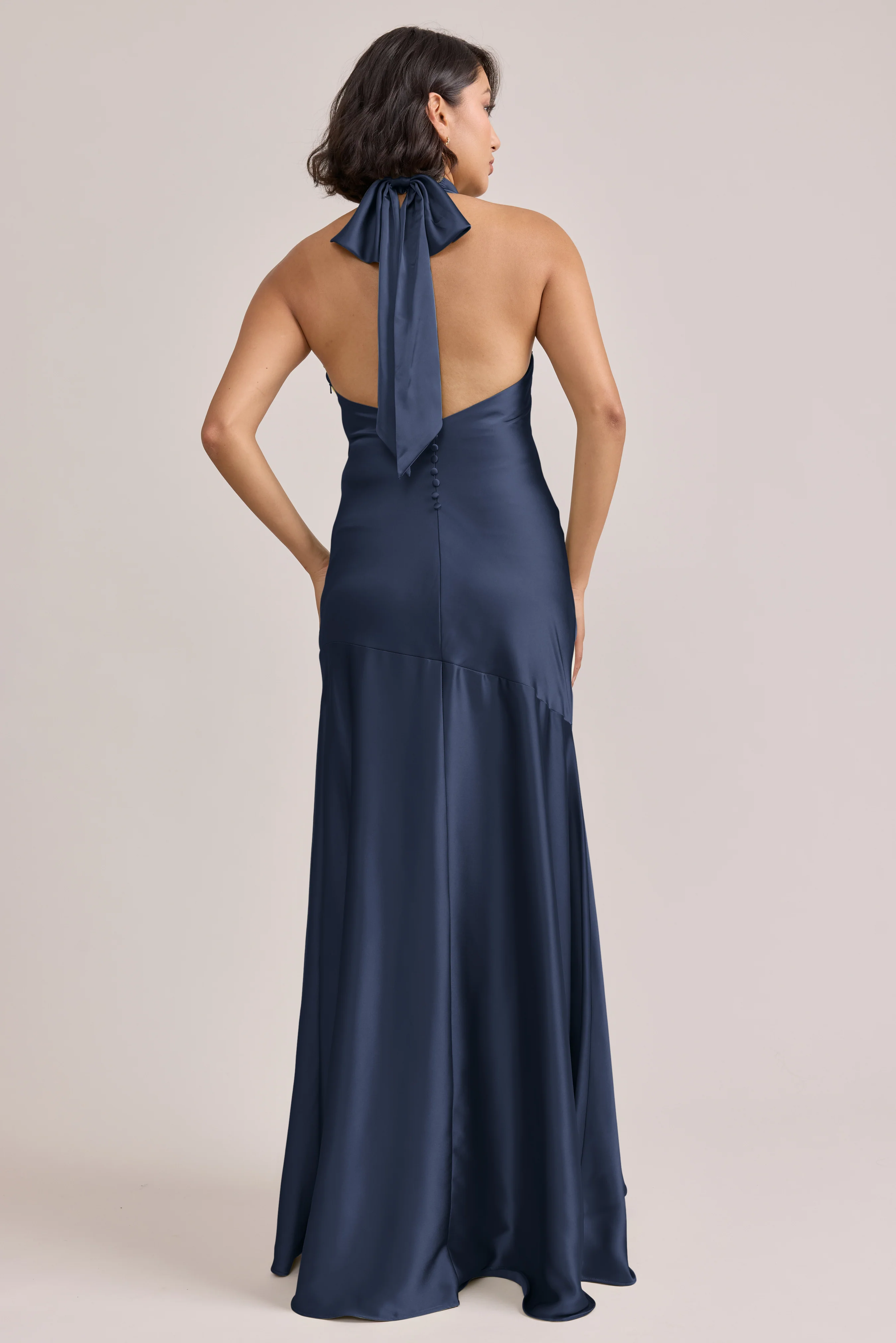 Amaya Satin Dress | Made To Order - Image 96