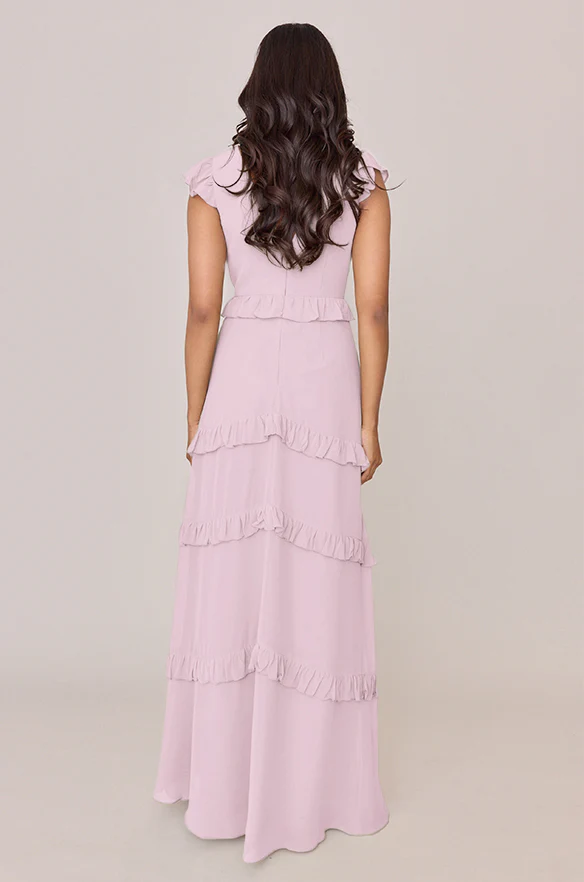 Amelia Chiffon Dress | Made To Order - Image 10