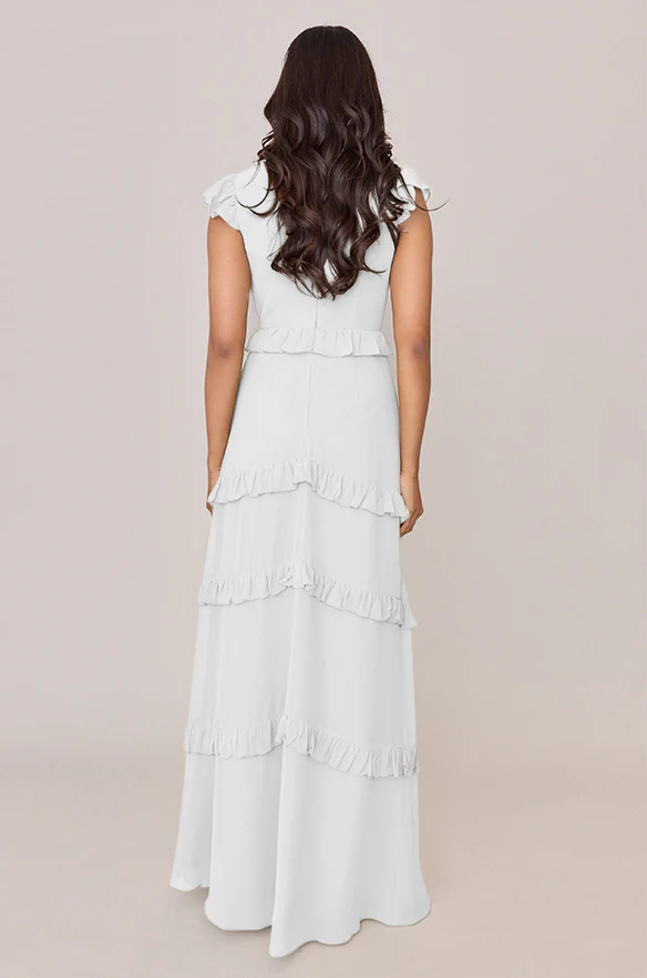 Amelia Chiffon Dress | Made To Order - Image 100