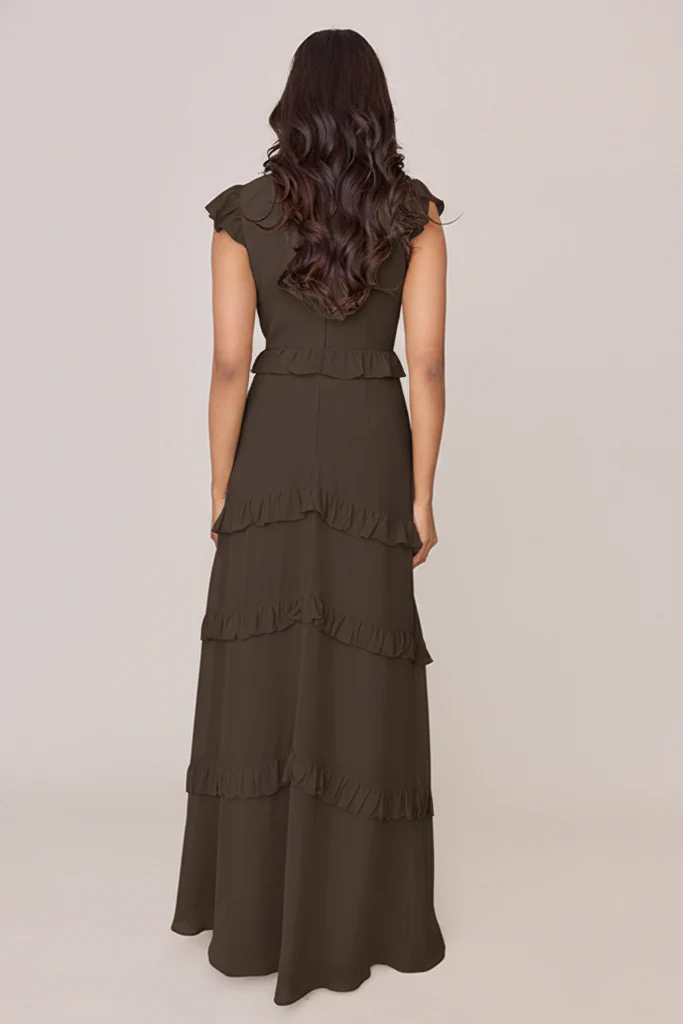 Amelia Chiffon Dress | Made To Order - Image 156