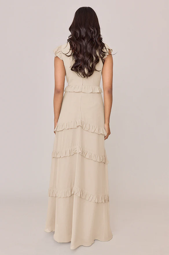 Amelia Chiffon Dress | Made To Order - Image 20