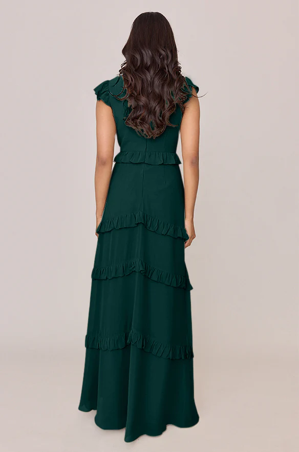 Amelia Chiffon Dress | Made To Order - Image 24