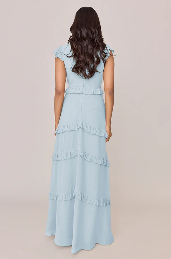 Amelia Chiffon Dress | Made To Order - Image 46