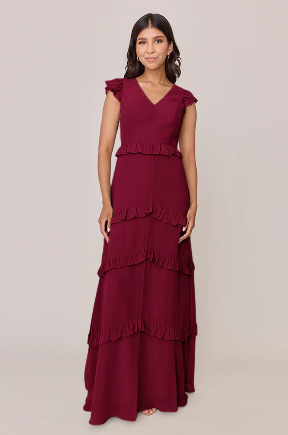 Amelia Chiffon Dress | Made To Order - Image 53