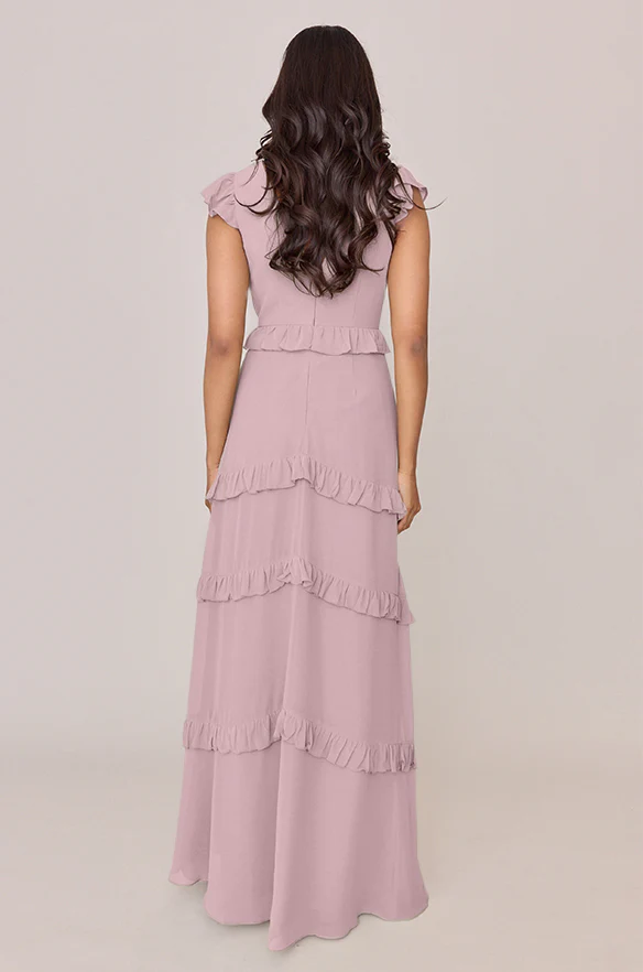 Amelia Chiffon Dress | Made To Order - Image 72