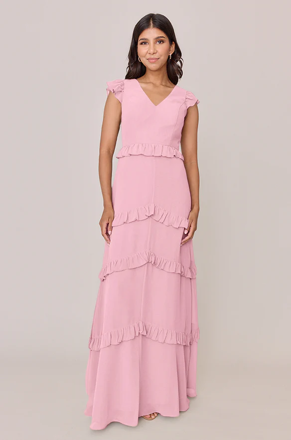 Amelia Chiffon Dress | Made To Order - Image 75