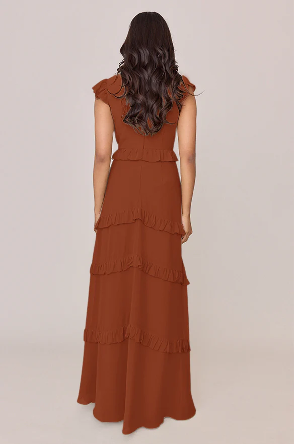 Amelia Chiffon Dress | Made To Order - Image 80