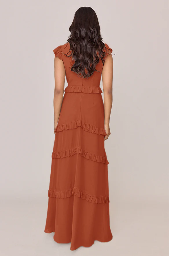 Amelia Chiffon Dress | Made To Order - Image 82