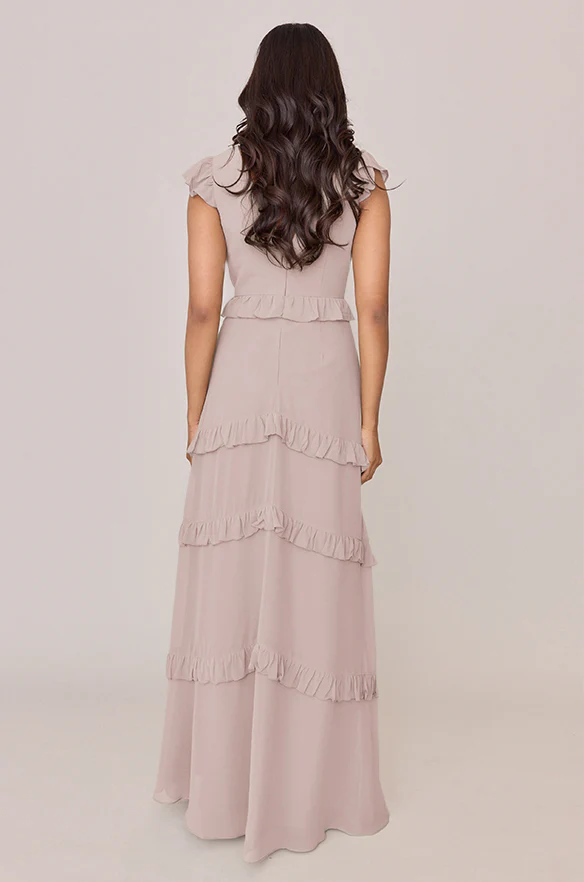 Amelia Chiffon Dress | Made To Order - Image 92