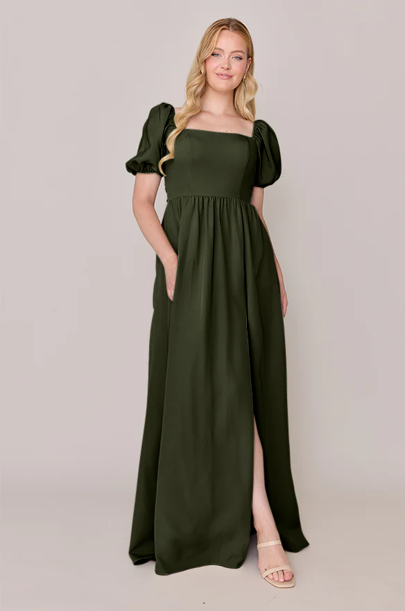 Angelle Crepe Dress | Made To Order - Image 16
