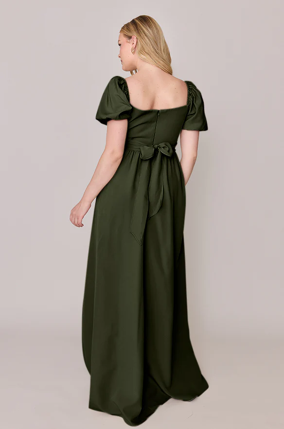 Angelle Crepe Dress | Made To Order - Image 17