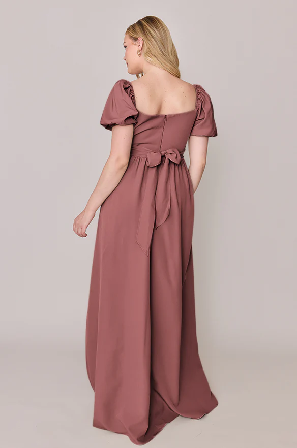 Angelle Crepe Dress | Made To Order - Image 23