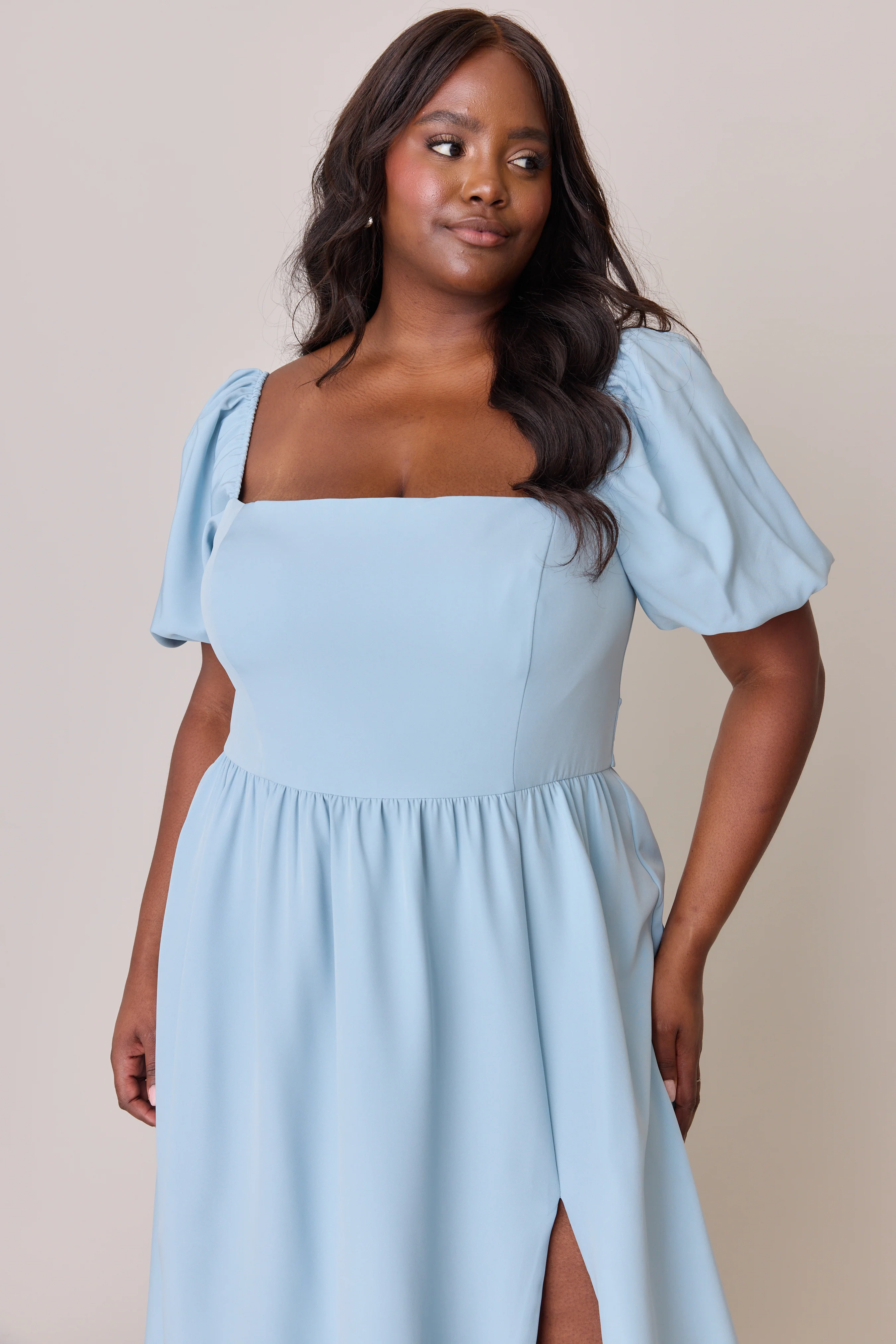 Angelle Crepe Dress | Made To Order - Image 3