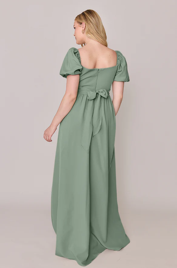 Angelle Crepe Dress | Made To Order - Image 47
