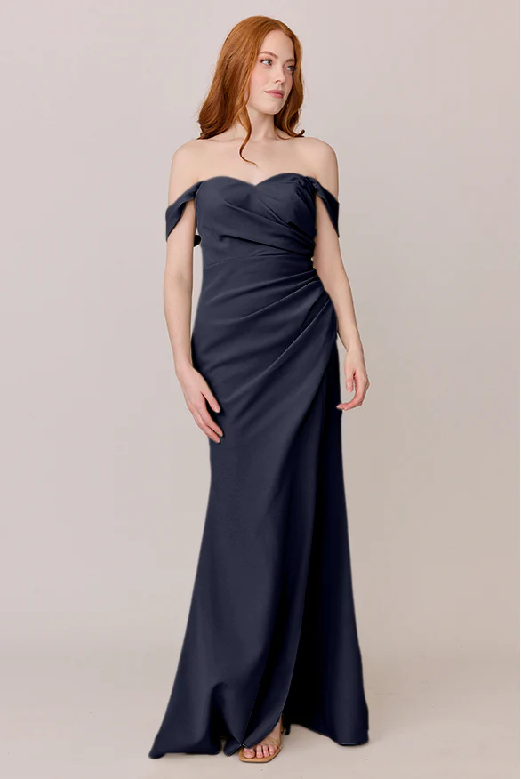 Ariel Convertible Crepe Dress | Made To Order - Image 90