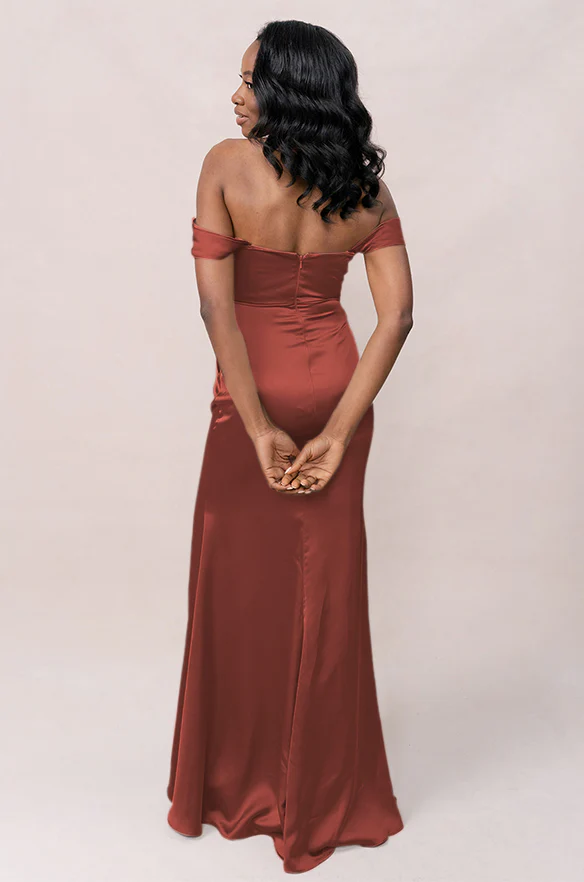Ariel Convertible Satin Dress | Made To Order - Image 92