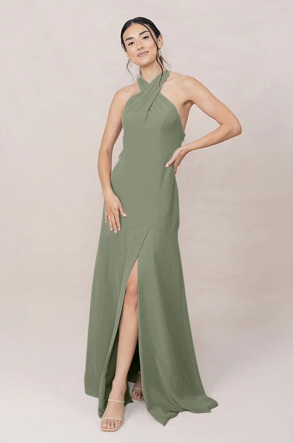 Athena Chiffon Dress | Made To Order - Image 13