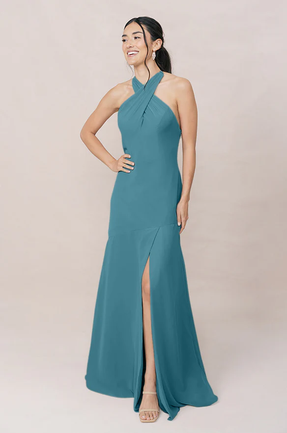 Athena Chiffon Dress | Made To Order - Image 38