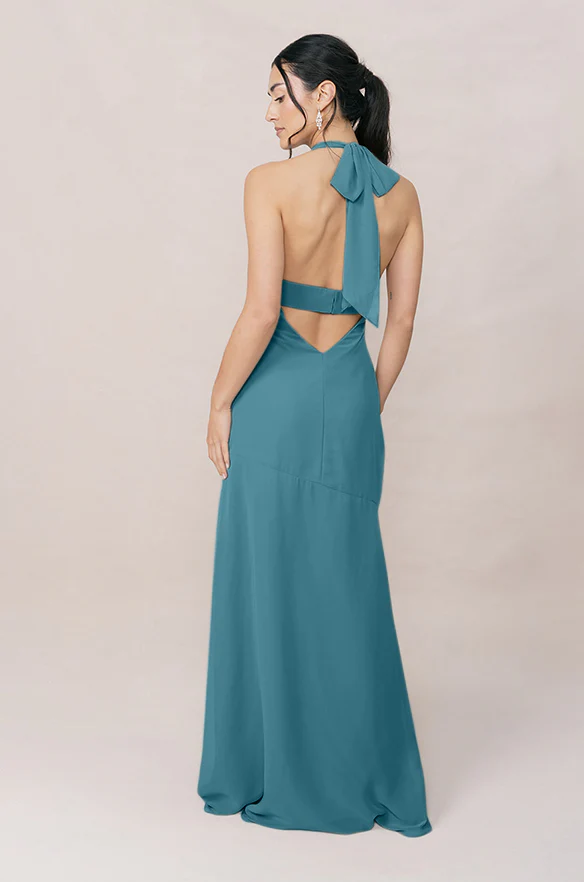 Athena Chiffon Dress | Made To Order - Image 39