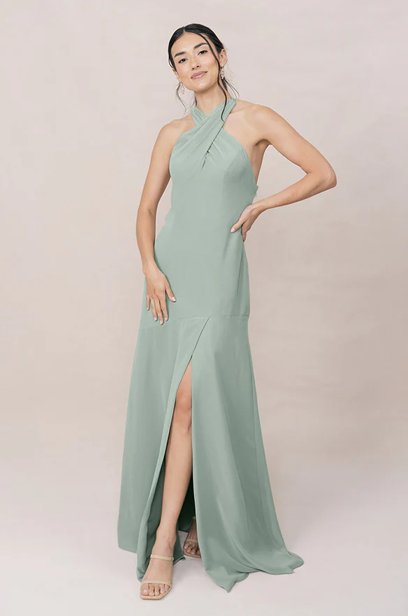 Athena Chiffon Dress | Made To Order - Image 90