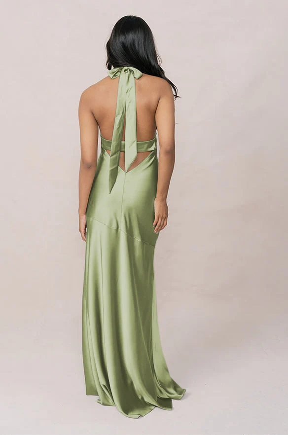 Athena Satin Dress | Made To Order - Image 154