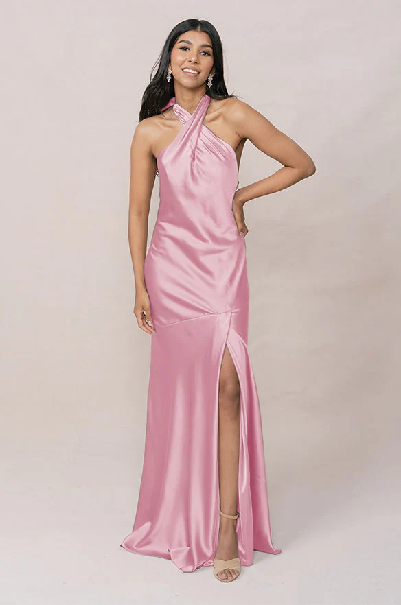 Athena Satin Dress | Made To Order - Image 157