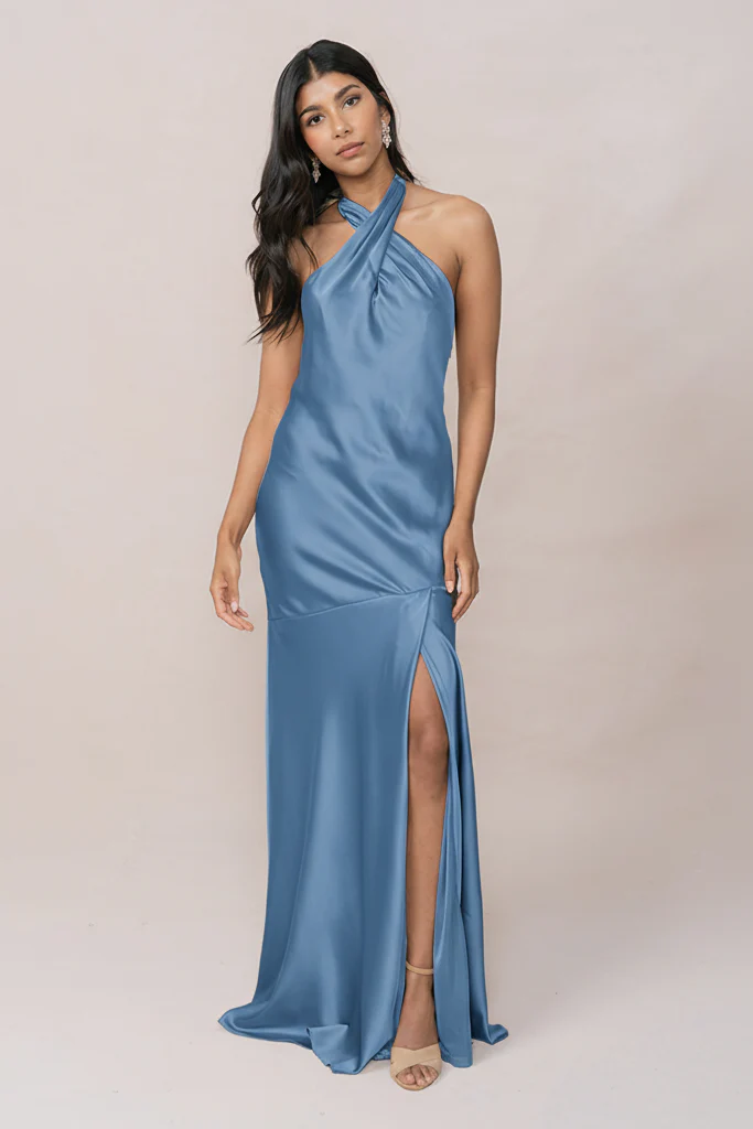 Athena Satin Dress | Made To Order - Image 160